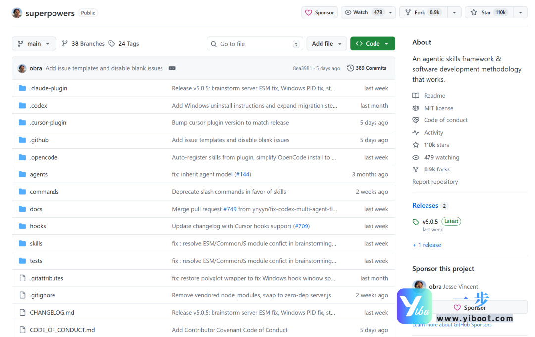 default-img.jpg 开源 Claude Code 工程级开发插件 Superpowers 完整上手攻略:安装 + 实战 + 技巧全解析