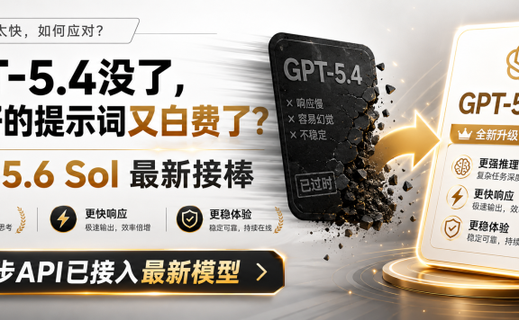 GPT-5.4没了,刚调好的提示词又白费了?