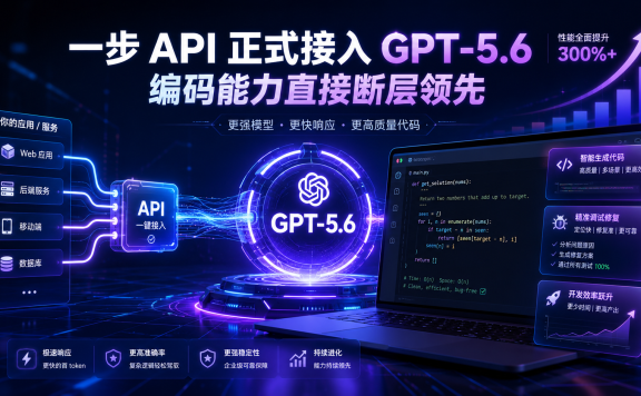谁最先用上 GPT-5.6?一步 API 抢先接入,Codex 才是核心升级