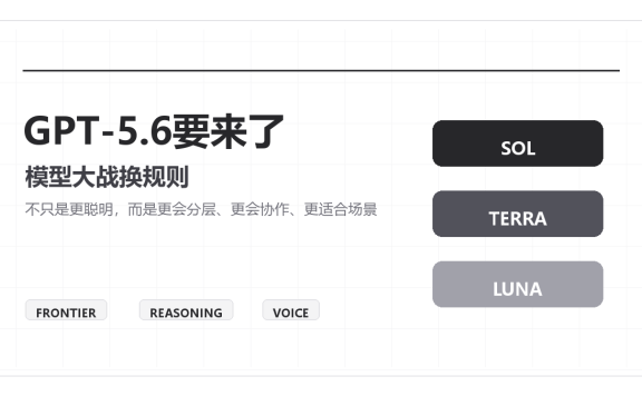 GPT-5.6要来了:AI模型大战,正在从“谁更聪明”变成“谁更好用”