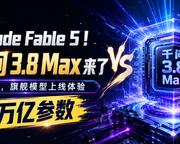 对标 Claude Fable 5!阿里千问3.8 Max来了,2.4万亿参数国产旗舰模型上线体验