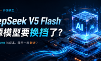 DeepSeek V5 Flash架构、Agent 与成本，能否一起跃迁？