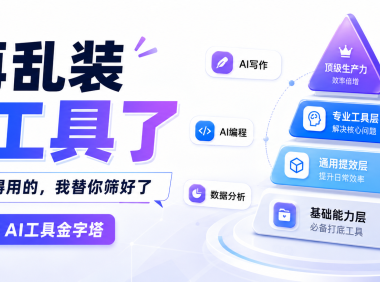 别再乱装AI工具了:2026真正值得用的,我替你筛好了