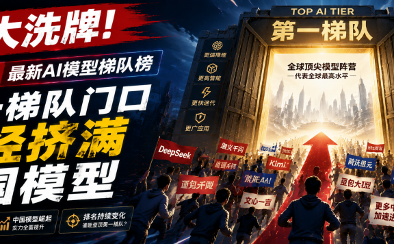 AI 大洗牌!08/31 最新模型梯队榜:第一梯队门口,已经挤满中国模型