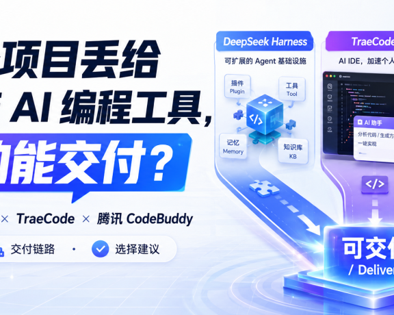 同一个项目丢给 3 款国产 AI 编程工具,谁真的能交付?