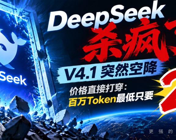 DeepSeek杀疯了！V4.1突然空降，价格直接打穿：百万Token最低只要2分钱！