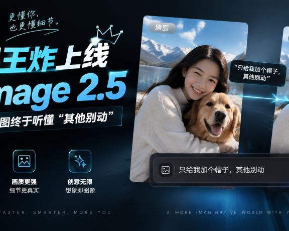 OpenAI 生图王炸上线：GPT Image 2.5 快了 50%，AI 修图终于听懂“其他别动”
